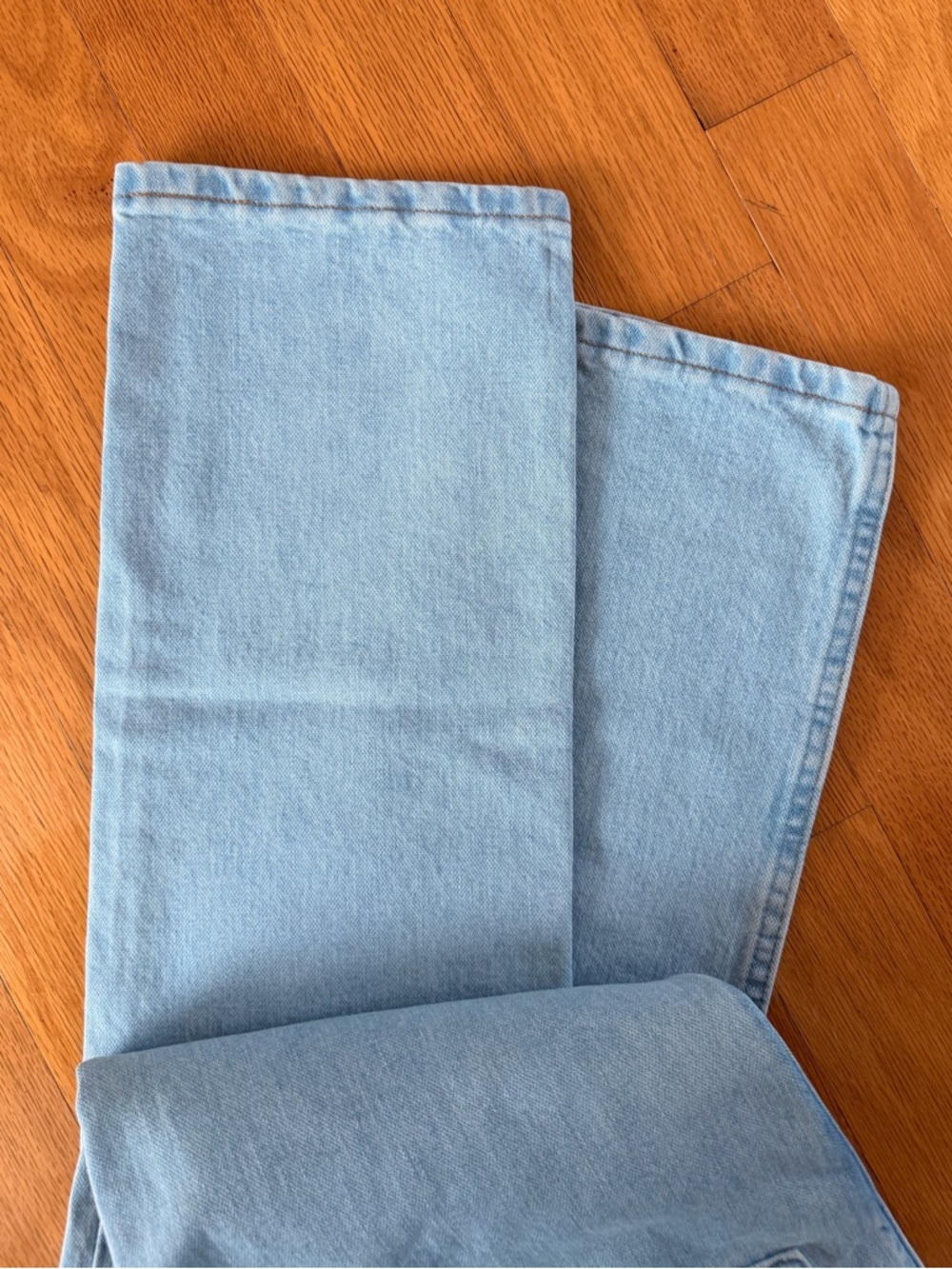 Wrangler Light Blue Denim Jeans with Branded Tag - Vintage - Picture 4 of 4